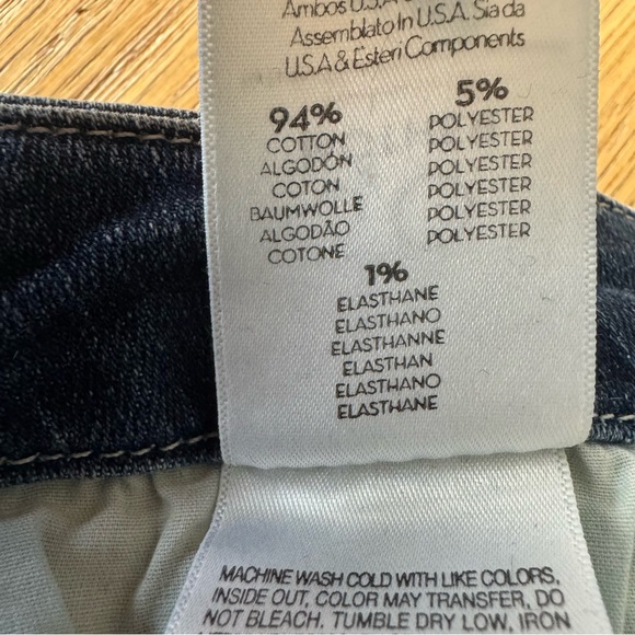 Mother The Looker Groovin Skinny Blue Jeans Denim 30 - Picture 5 of 15